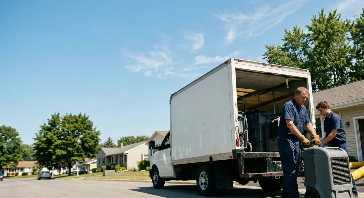 Water Damage Cleanup in Fowlerton, IN near me